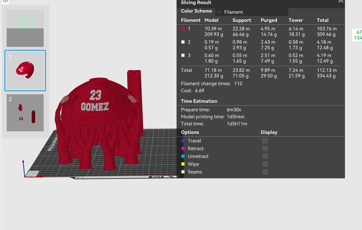 3D STL File BASEBALL HELMET Custom Cowbell
