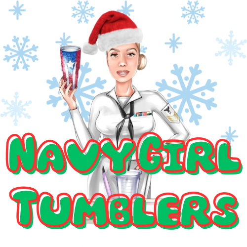  Navy Girl Tumblers & Crafts