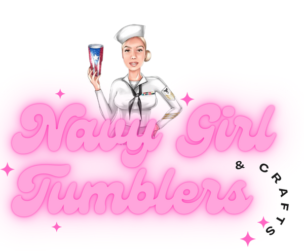  Navy Girl Tumblers & Crafts