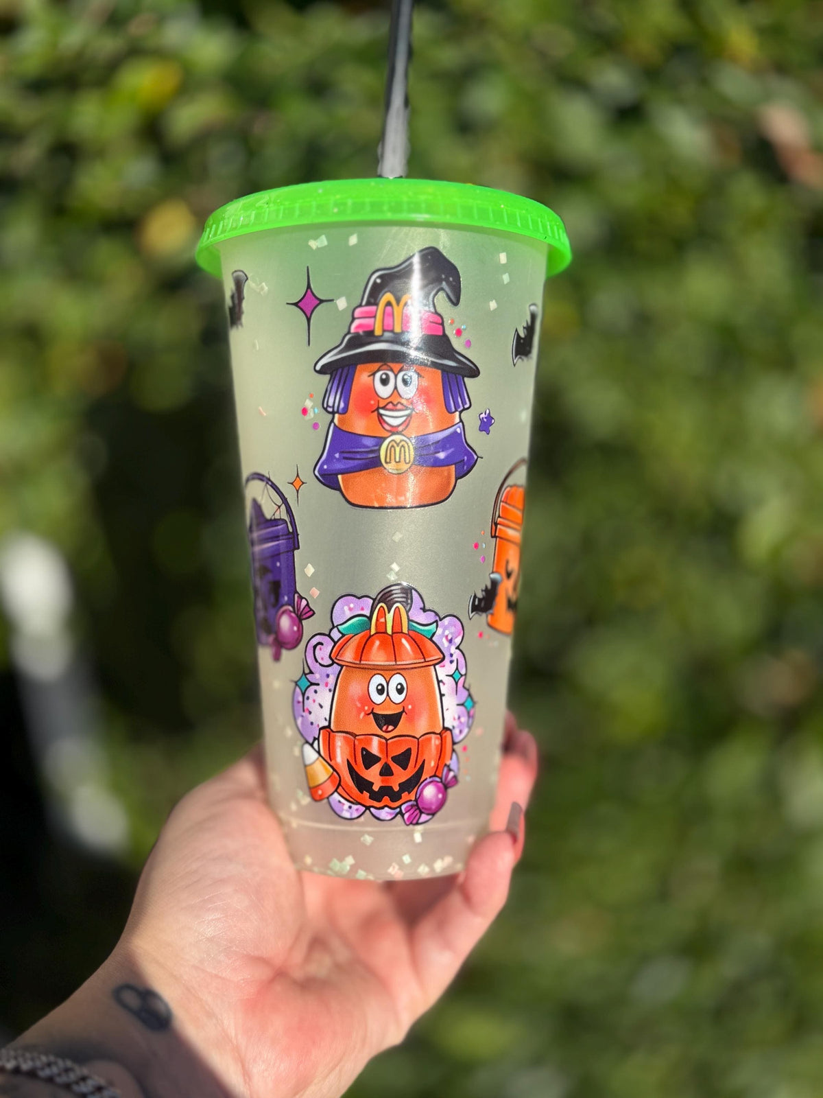 Halloween Buckets and Nuggets 24oz Cold Cup