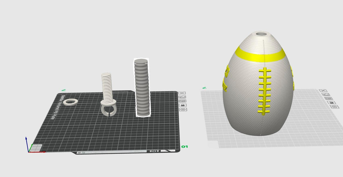 3D STL File BASEBALL Custom Cowbell
