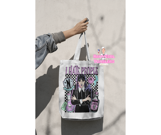 I Hate People Wednesday Tote